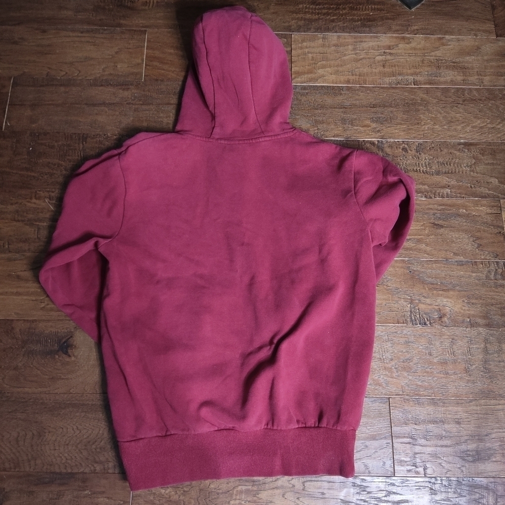 Ellesse Red Logo Hoodie SHS02216 Pullover Unisex Medium Streetwear - Picture 3 of 11